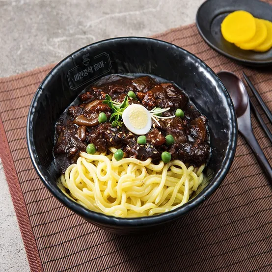 쿤마푸드 맛있는 미인중식 홍야 짜장면