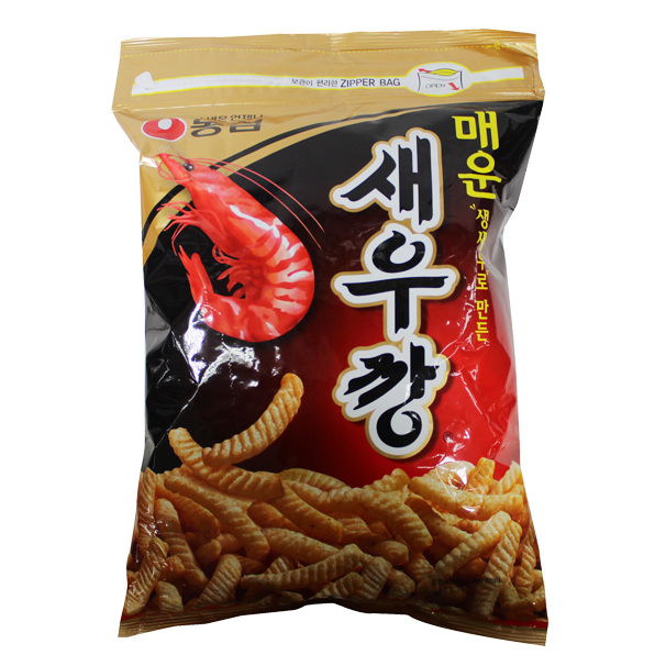 [온누리상품] 농심 매운 새우깡 지퍼 400g