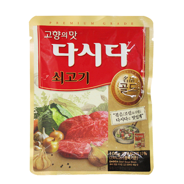 [온누리상품] CJ 고향의맛 쇠고기 다시다 골드 100g