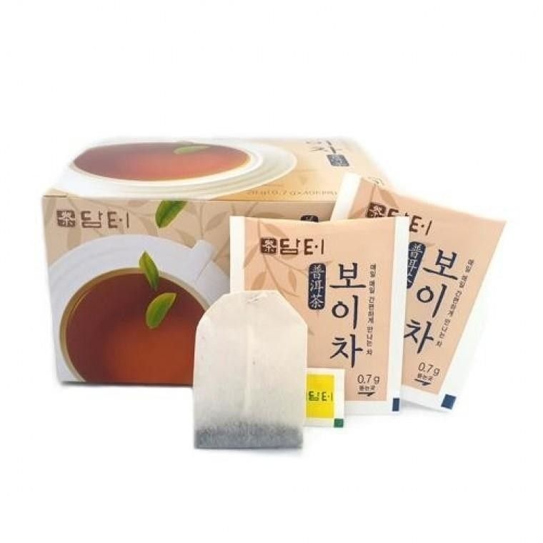 보이차 40T 진하고 향긋한 티백개당 0.7g 목에좋은차 잠오는차 TE11-q1