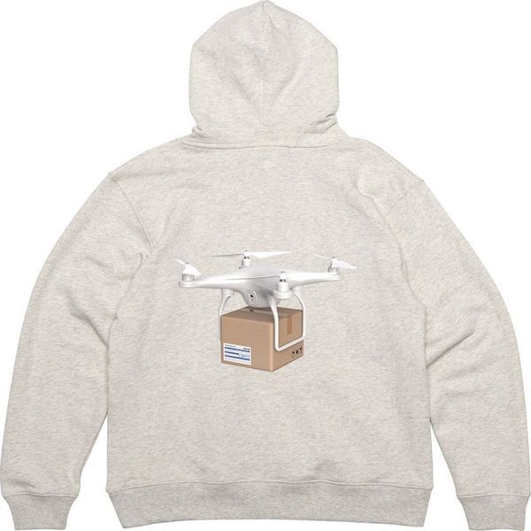 [하프클럽]모노무드 후드티 뒷면 드론택배 드론배송 드론조정 디자인 옷