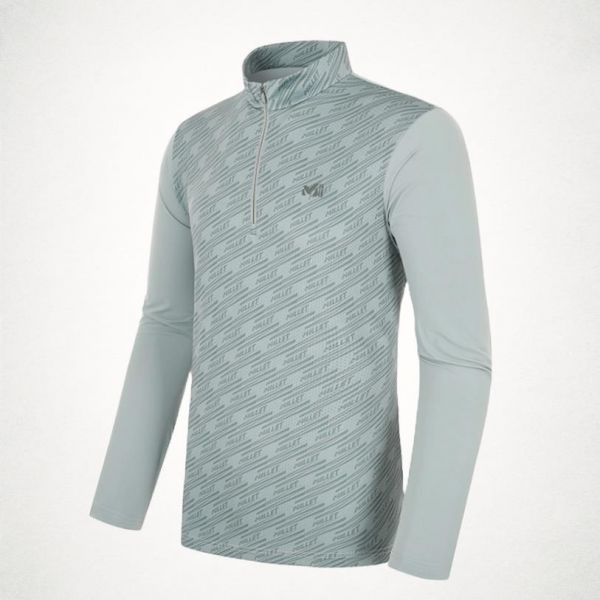 밀레 24 신상할인 남성 봄여름용 쿨 집업티 리드 트랙션 집업 티IUS 1007637