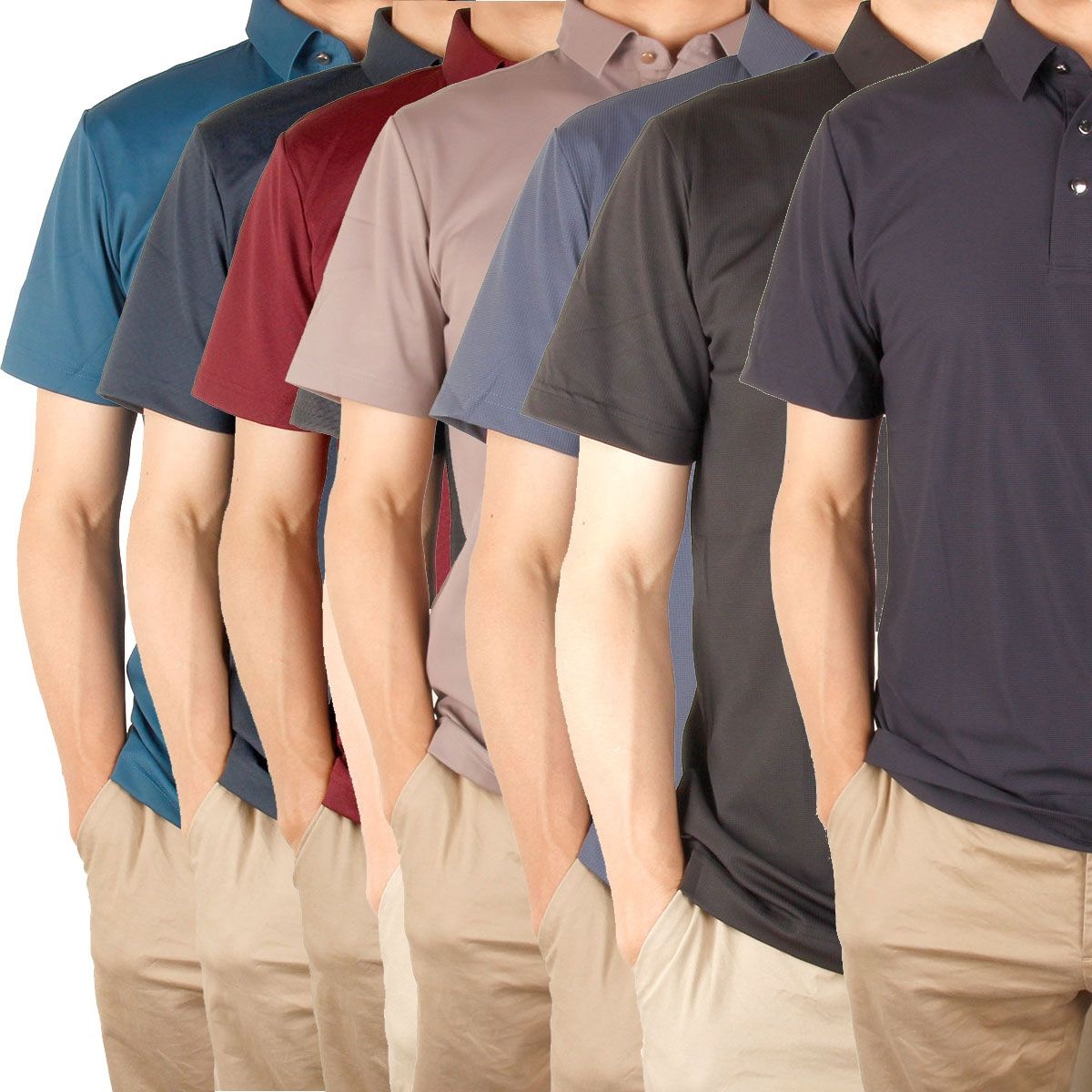 (현대Hmall) 여름필수템 에어위브 여름 남성 쿨아이스 스판텍스 카라 폴로티셔츠