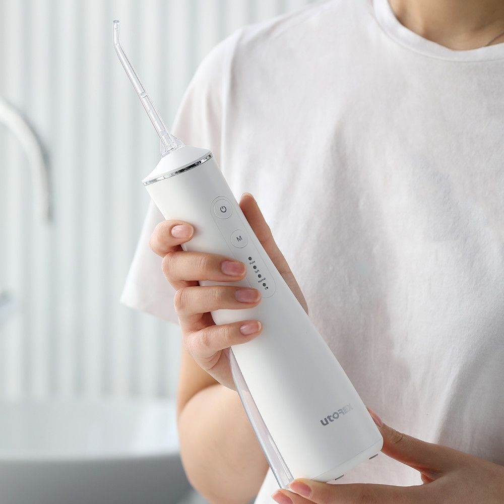 유토렉스 [롯데온특가] 유토렉스 림피드워터 무선 덴탈케어 구강세정기