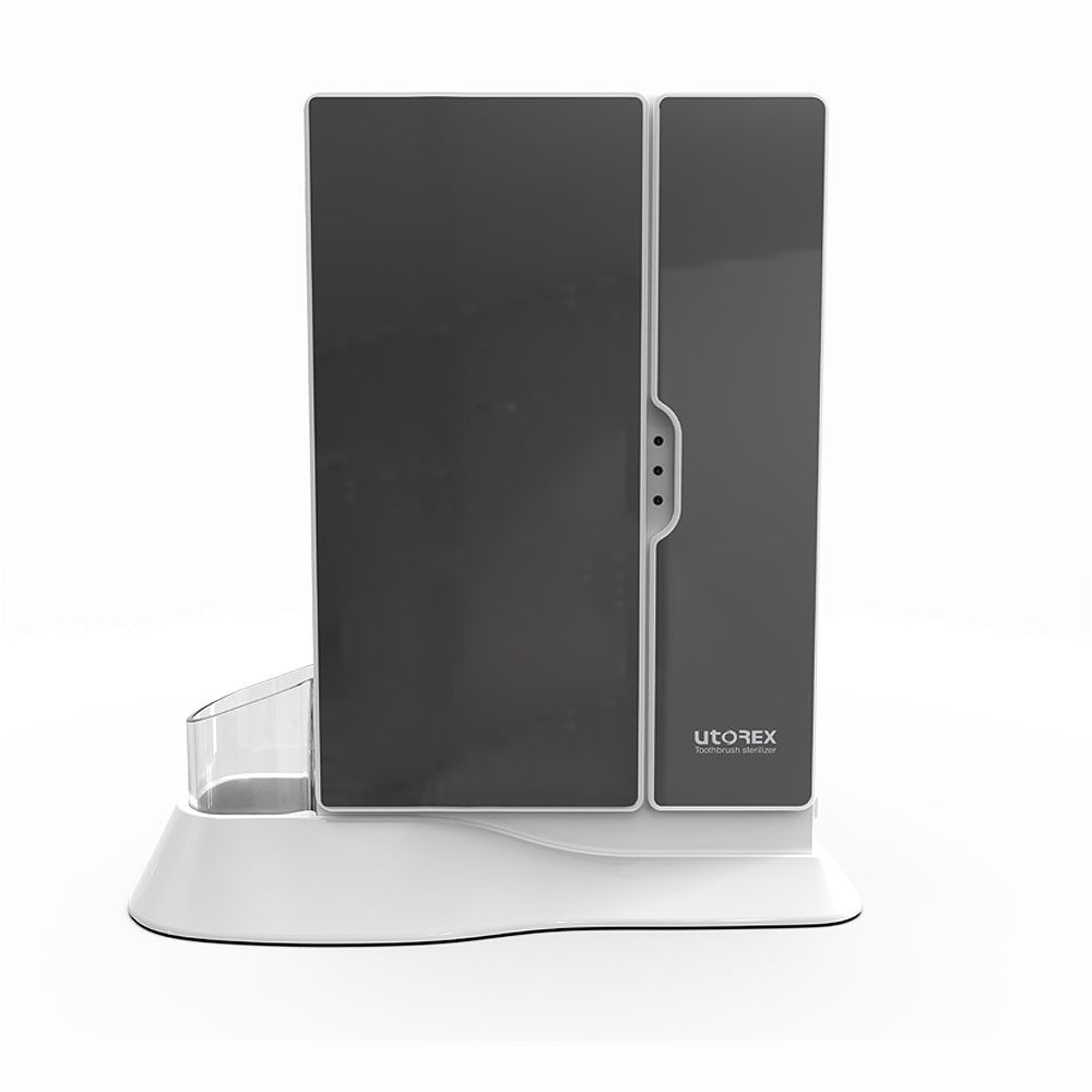 유토렉스 [롯데온특가] 칫솔살균기 코드블랙 더블케어 UV살균 히팅건조 UTC-83UV
