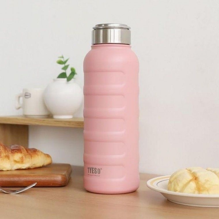 TYESO 캠핑 수능장 도시락 텀블러 스텐 보온병 1000ml 커피컵 물병 헬스장 텀블러 기념품 컵