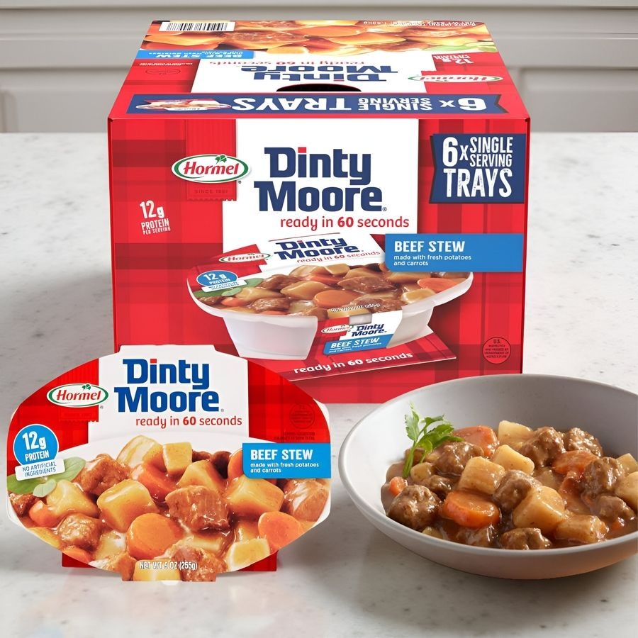 [해외] 미국 딘티모어 비프 쇠고기 스튜 255g x6팩 소고기 야채 간편 팩