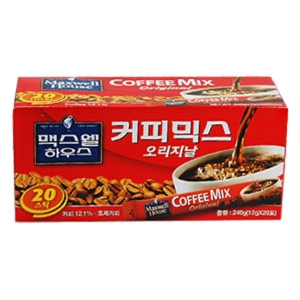 [온누리상품] 동서 맥스웰 커피믹스 오리지날 (20T)