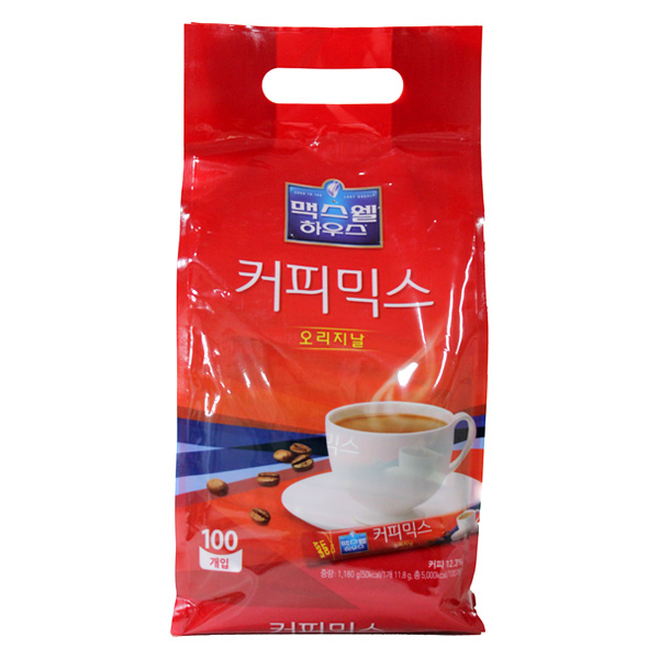 [온누리상품] 동서 맥스웰 커피믹스 오리지날 (100T)