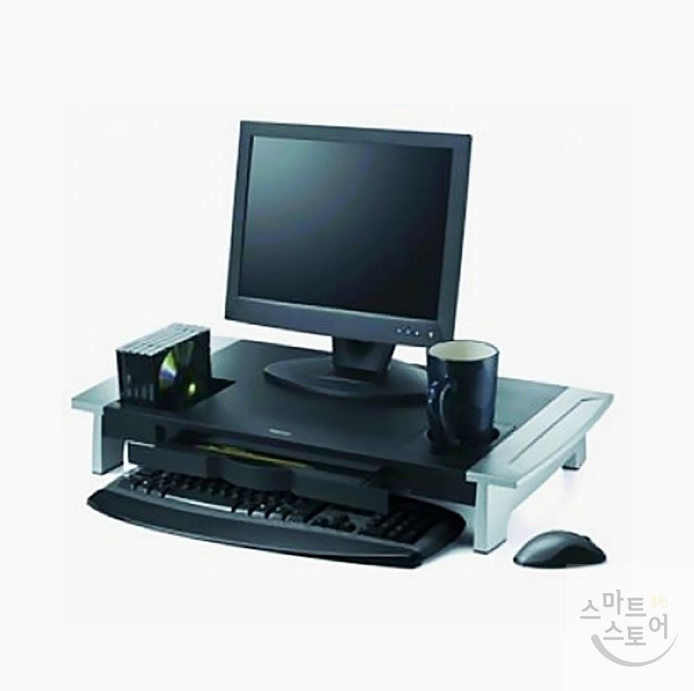 SCS협력사 [높이조절 가능] 펠로우즈 모니터받침대 80310 프리미엄 작업환경개선