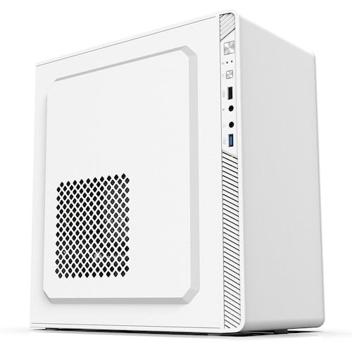 마이크로닉스 쿨맥스 HEAVEN (화이트) pc케이스