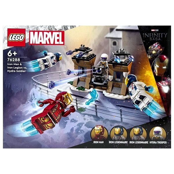 레고 [레고] -마블 아이언맨과 아이언리전 vs 히드라솔저 76288