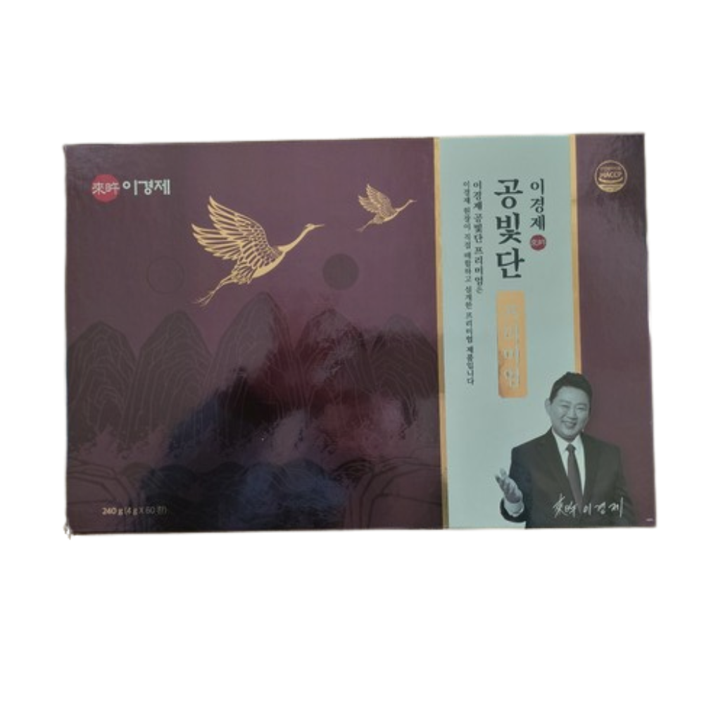 이경제 공빛단 프리미엄 4gX60환+쇼핑백