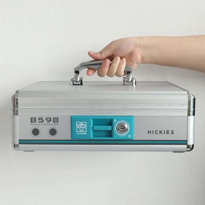카페 매장 유행지폐 동전 통장OTP 안전보관 미니금고 B598
