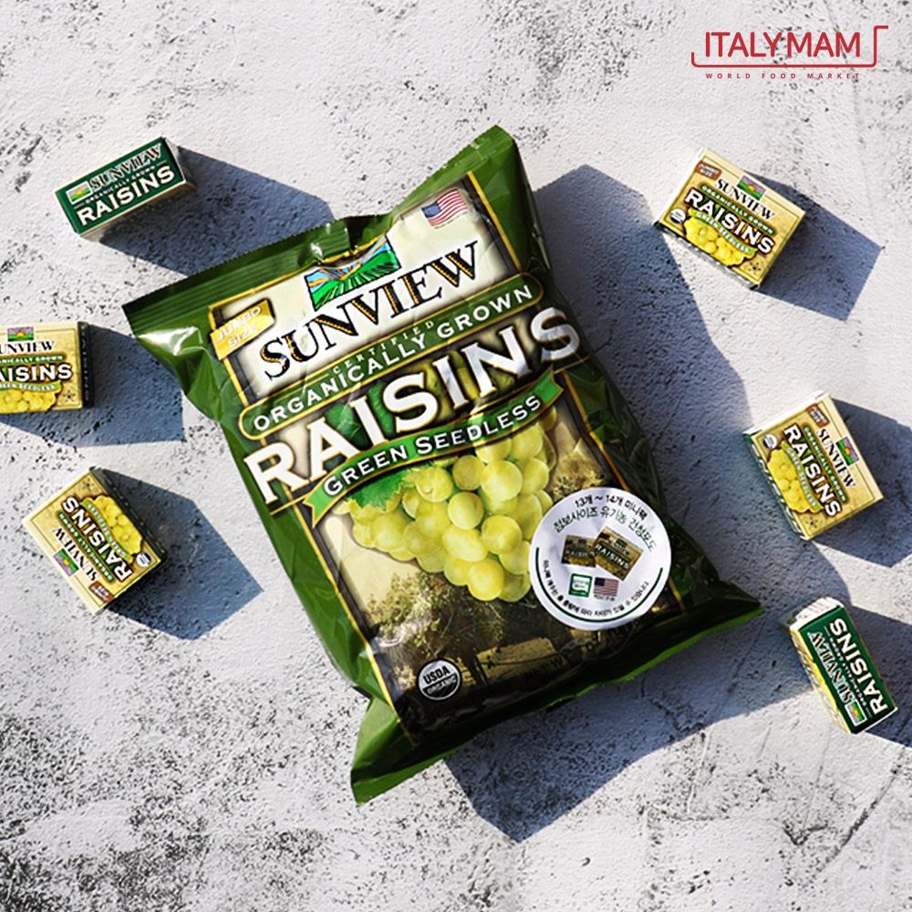 썬뷰 유기농 건청포도 스낵팩 198g(14.14gx14개입)