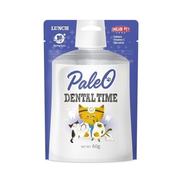 UnKnown (집사추천) ♠[드림펫푸드] 팔레오 덴탈타임 연어 60g 1+1행사 고양이 전연령 덴탈트릿(유통25년11월02일)