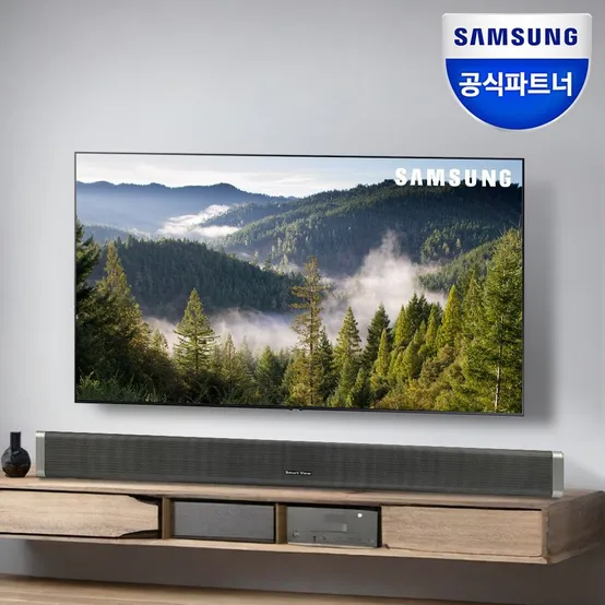 삼성 75인치 TV LH75BECHLGFXKR + JB120L 사운드바 UHD 사이니지TV