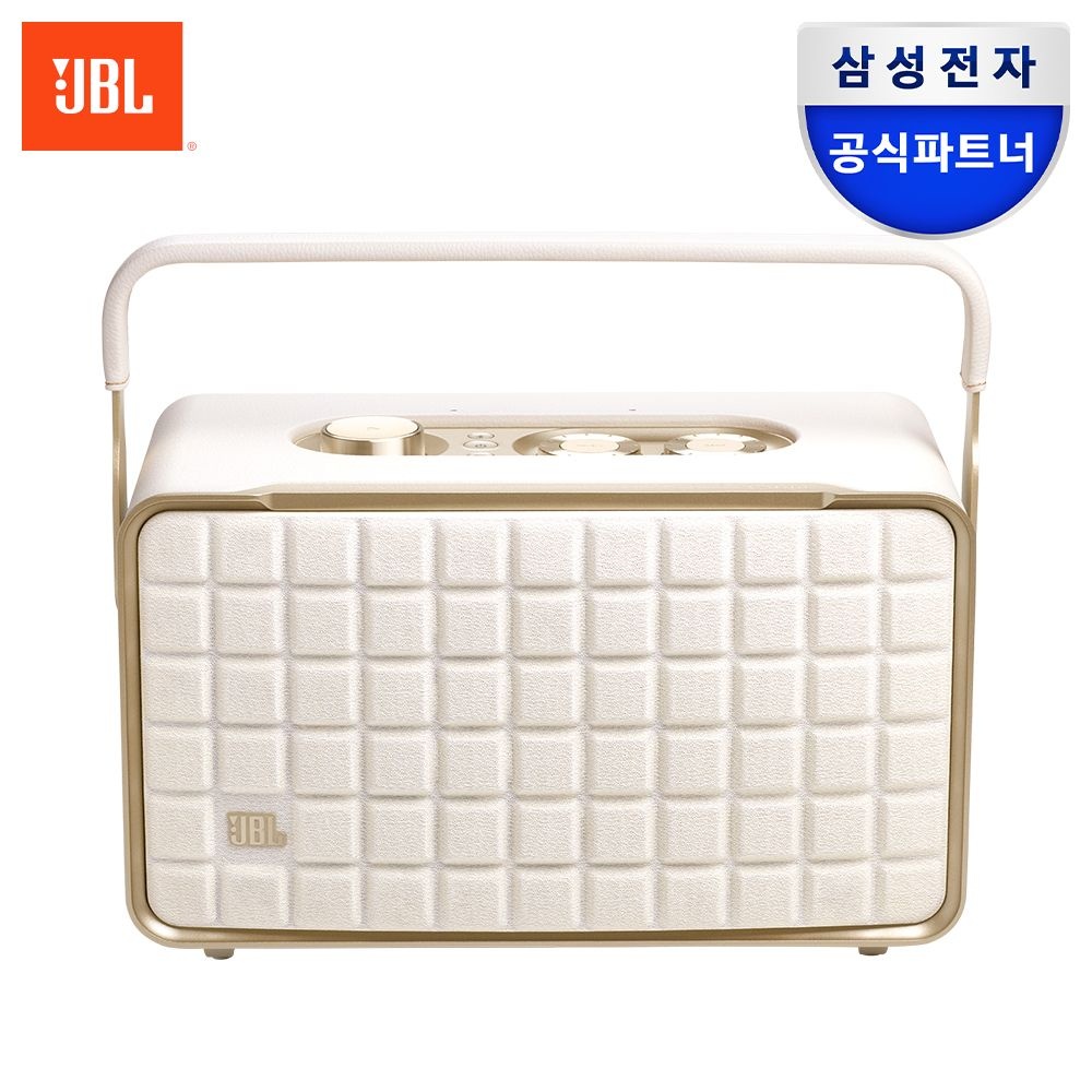 제이비엘 삼성전자 JBL AUTHENTICS 300 스마트 블루투스 스피커 휴대가능 어센틱 300 (화이트색상)