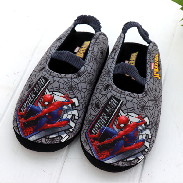 [패션플러스][프리미에팜]스파이더 맨 남아용 파워업 실내화 덧신 BK
