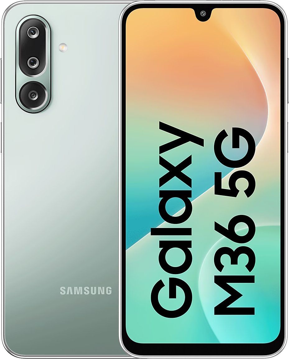 삼성전자 [해외] 삼성전자 갤럭시 점프4 M36 6램 128GB 듀얼심 5G 자급제 폰 라이트그린 관세포함