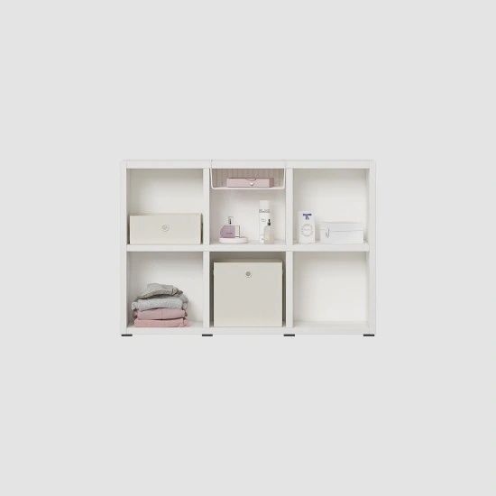 [최종10.2만]한샘 샘 어린이책장 2단 120cm 시공(컬러 택1)