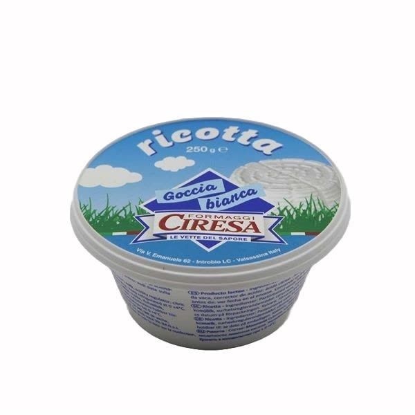 UnKnown 신선한 크림 리코타치즈 250g 가정용 요리용 냉장 리코타 치즈 샐러드