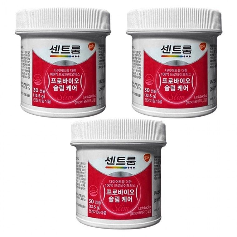 센트룸 프로바이오 슬림케어 450mg x 30캡슐 3개