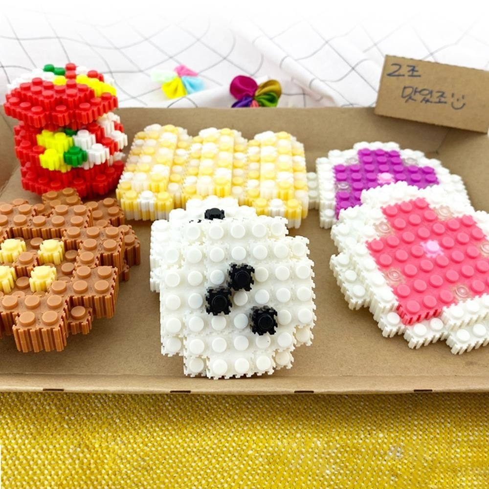 디폼블럭 약과 기정떡 화전 DIY 전통한과세트 손녀선물 만들기놀이 조카선물 손주선물