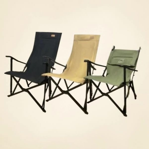 UnKnown 1+1 넘버엔 폴딩 릴렉스 체어 프로 STEEL -AL (N-CH-001-023) / 접이식 야외 휴대 캠핑 용 의자