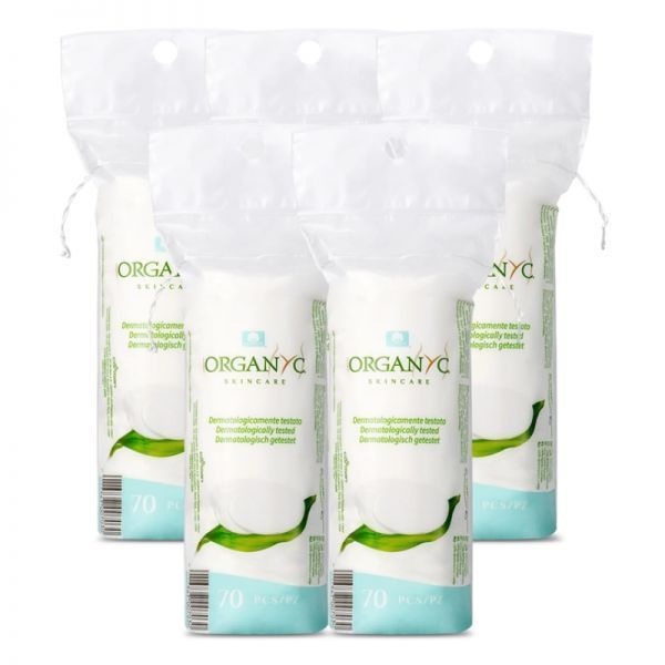 코리아마켓 코스트코 콜만 오가닉 뷰티패드 화장솜 70매 x 5