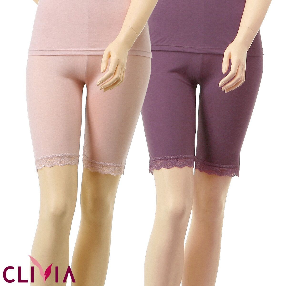 크리비아 [패션플러스][크리비아]크리비아 라이오셀섬유 레이스밴딩 3부내의 하의 cwi4305P