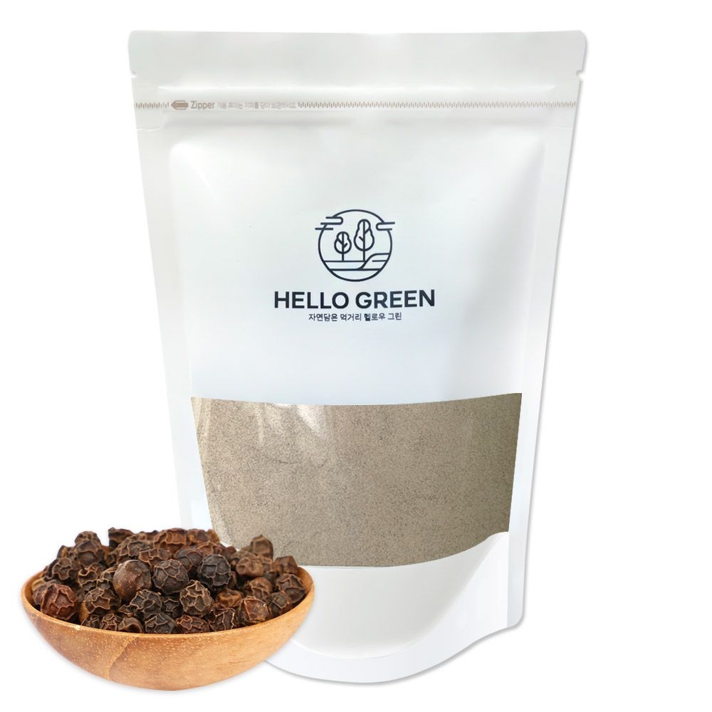 헬로우그린 천연 향신료 후추 가루 500g(팩)
