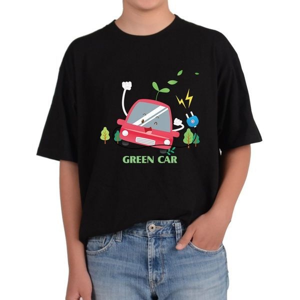 [하프클럽]모노무드 그래픽 티셔츠 친환경에너지 수소에너지 그린카