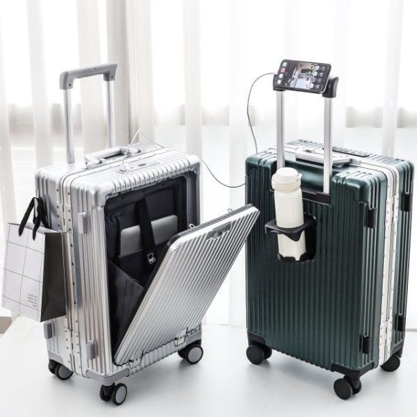 독일 베르만 투어랩 앞포켓 스마트 여행용 기내용 수하물 대형 캐리어