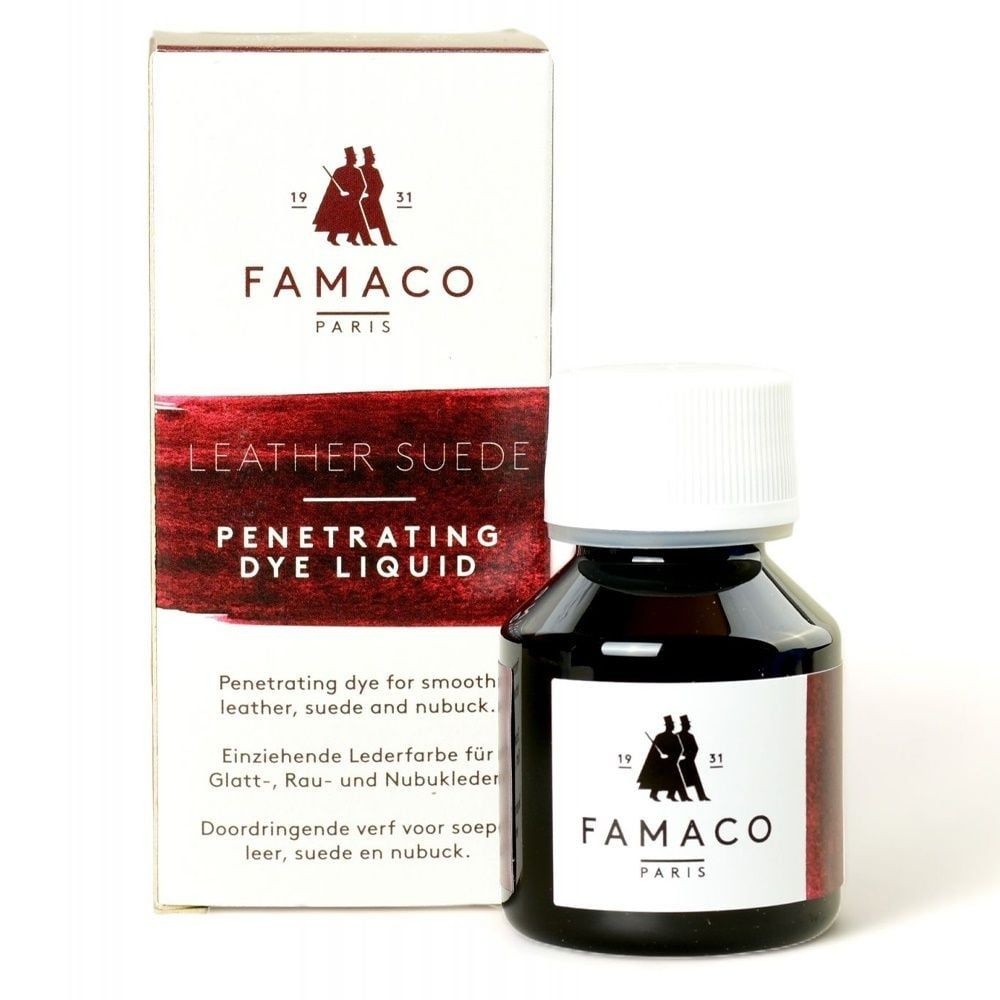 프랑스 페너트레이팅 가죽염색제 다이 리퀴드 50ml 가방 복원 구두