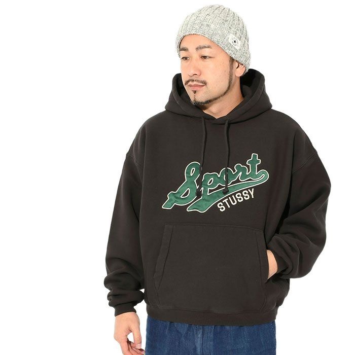 [해외] (한정) 스투시 후디 풀오버 기모안감 오버사이즈 스웨트셔츠 남성