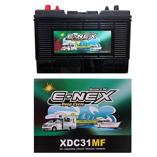 델코 아트라스 딥사이클배터리 XDC31 100Ah 캠핑카 산업용 레저용 카라반 배터리