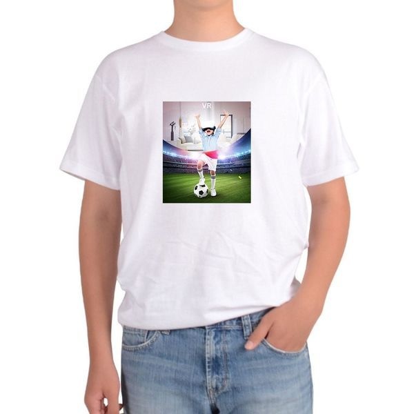 모노무드 [하프클럽]모노무드 오버핏 반팔티 가상세계 축구시합 사커 슛 디자인의류