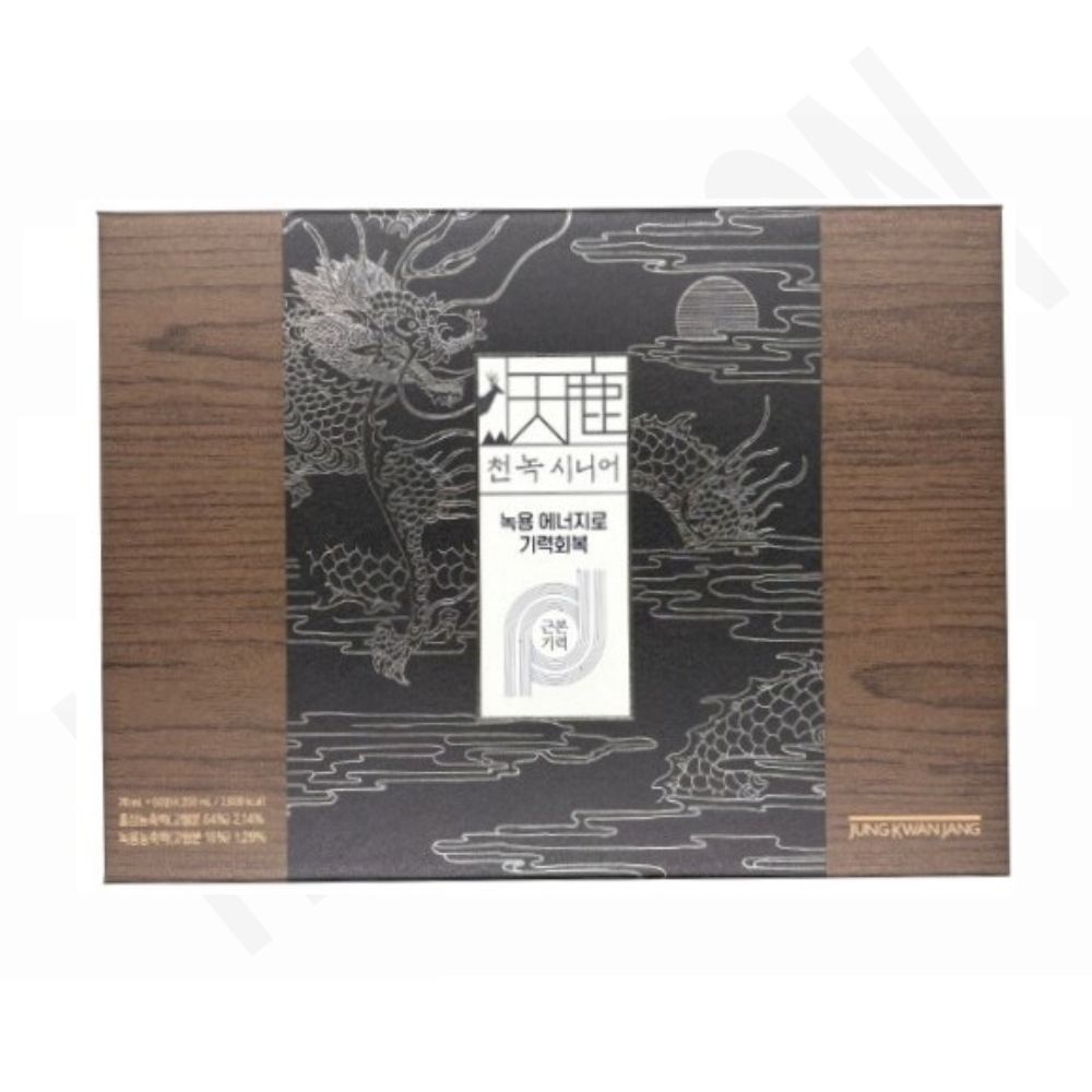 정관장 천녹 시니어 70ml 30포 부모님 선물 시니어를 위한 천녹 에너제틱 리뉴얼