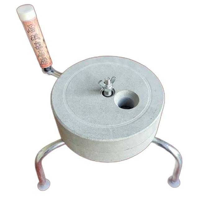 [해외] 소형 가벼운 맷돌 콩 두부 두유 비지 만들기 수동멧돌