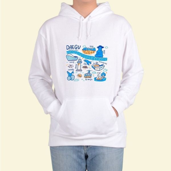 [하프클럽]모노무드 후드티 전색상 국내여행 경상도 대구 디자인티셔츠