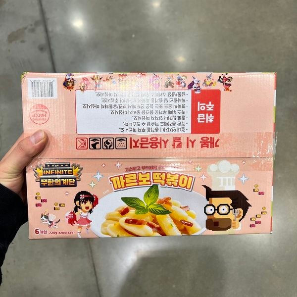 무한의계단 까르보 떡볶이 120g x 6개