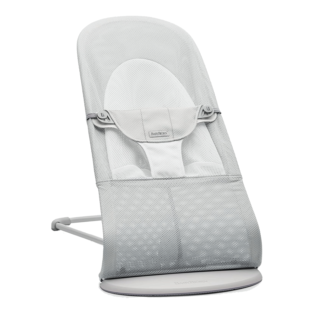 [해외] 베이비뵨 바운서 메쉬 정품 일본 내수용 실버 화이트