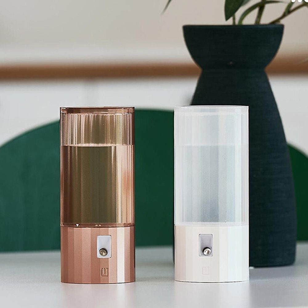 탁상용가습기 벨레 크리스탈 USB 미니 초음파 무드등 가습기