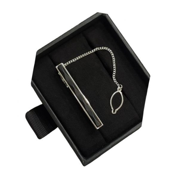 닥스 161431 심플한 2025 FW 피라미드 분체 넥타이핀 (DLF1ACTP126S1)