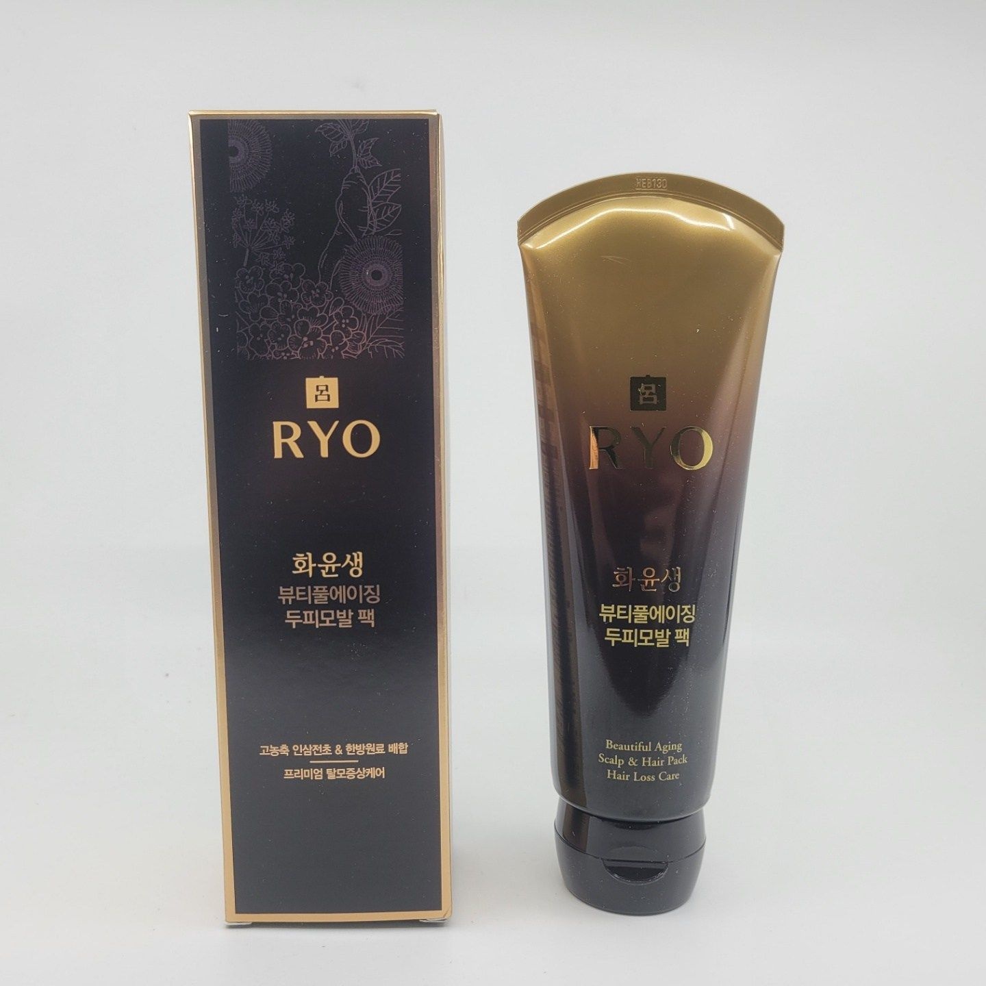 아모레베이직 려 화윤생 뷰티풀에이징 두피모발팩 230ml