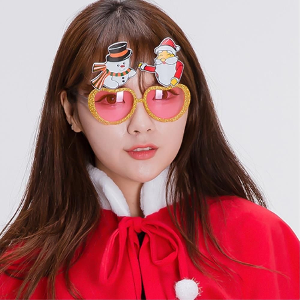 [PARTYSHOW]노래방 사진관 웃긴 크리스마스 안경 알바생 선생님 코믹