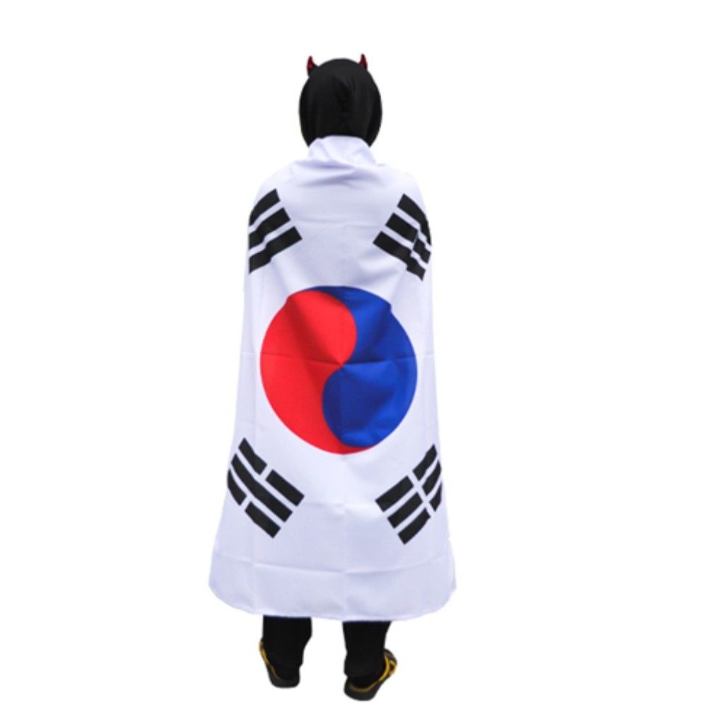 거리응원 걸치고다니는 빅사이즈 태극기 국기 단체 월드컵