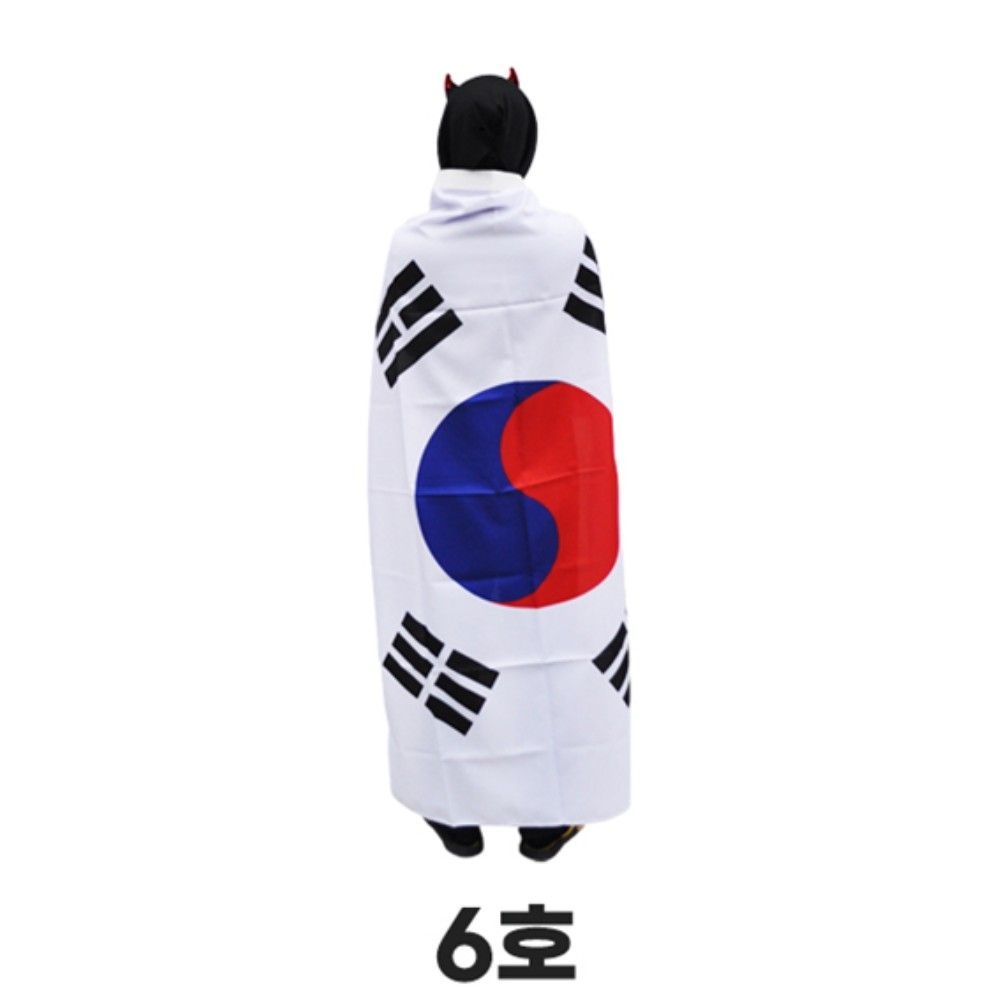 국기계양 경기응원 성인키 대형 태극기 초등학교 거리행진 빅사이즈