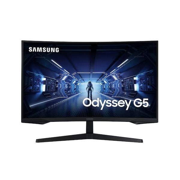 [온누리상품] 삼성전자 삼성 G5 게이밍 커브드 모니터 80cm 144Hz 1ms 1000R QHD C32G54T